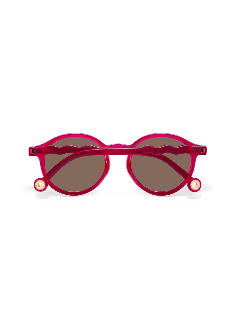 CHILDREN'S SUNGLASSES (3-5Y) BREASFAST ART RASPBERRY