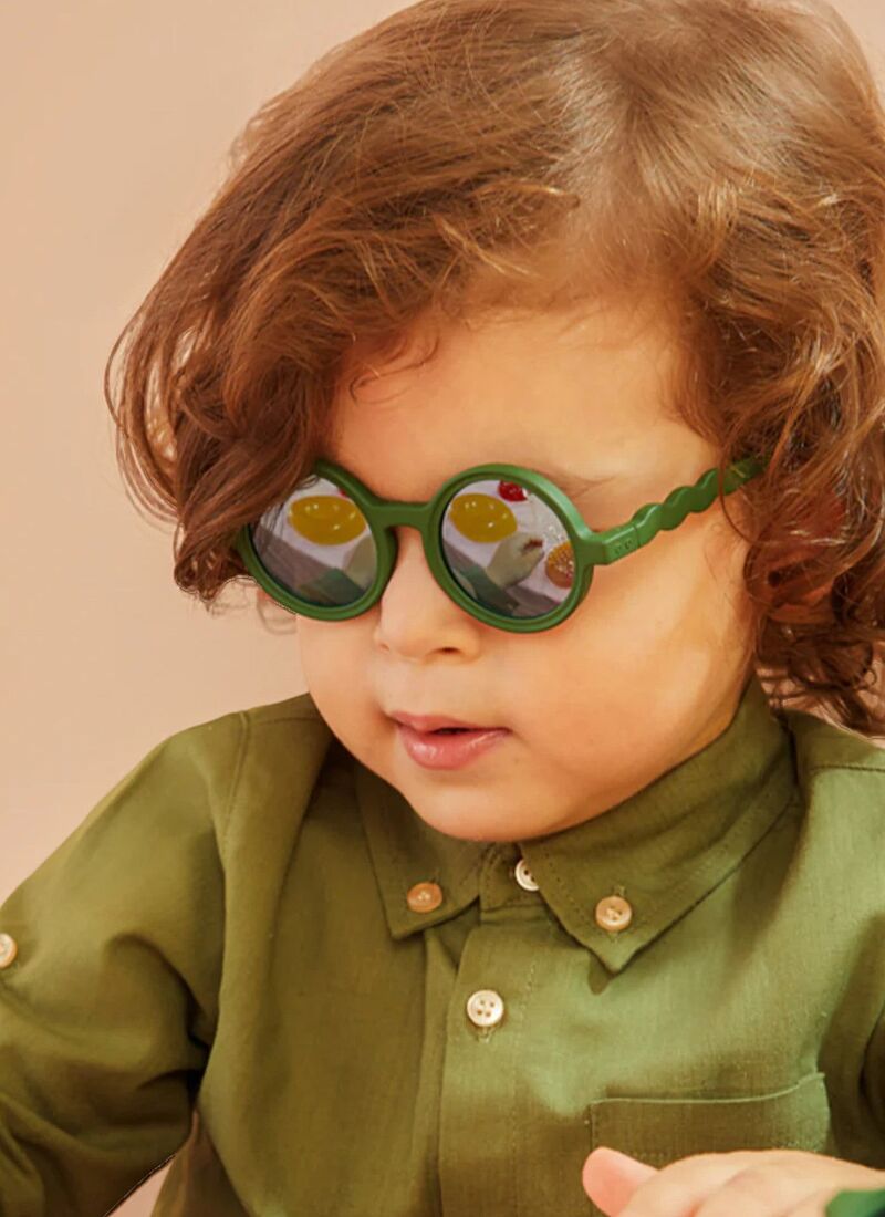 CHILDREN'S SUNGLASSES (18-36M) CACTUS GREEN