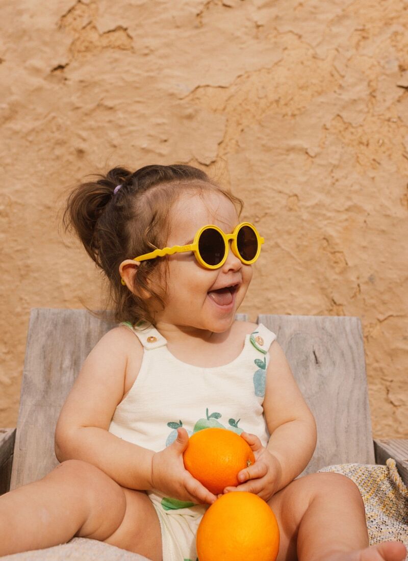 CHILDREN'S SUNGLASSES (18-36M) CITRUS YELLOW