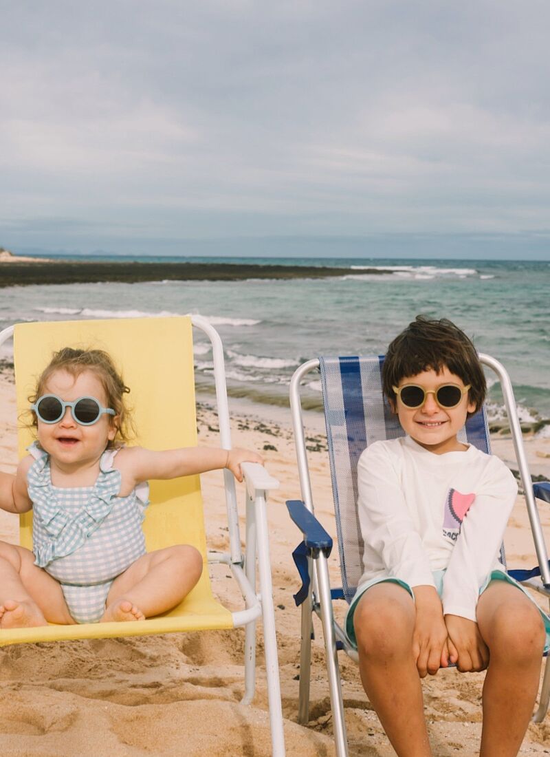 CHILDREN'S SUNGLASSES (18-36M) CORAL REEF BLUE