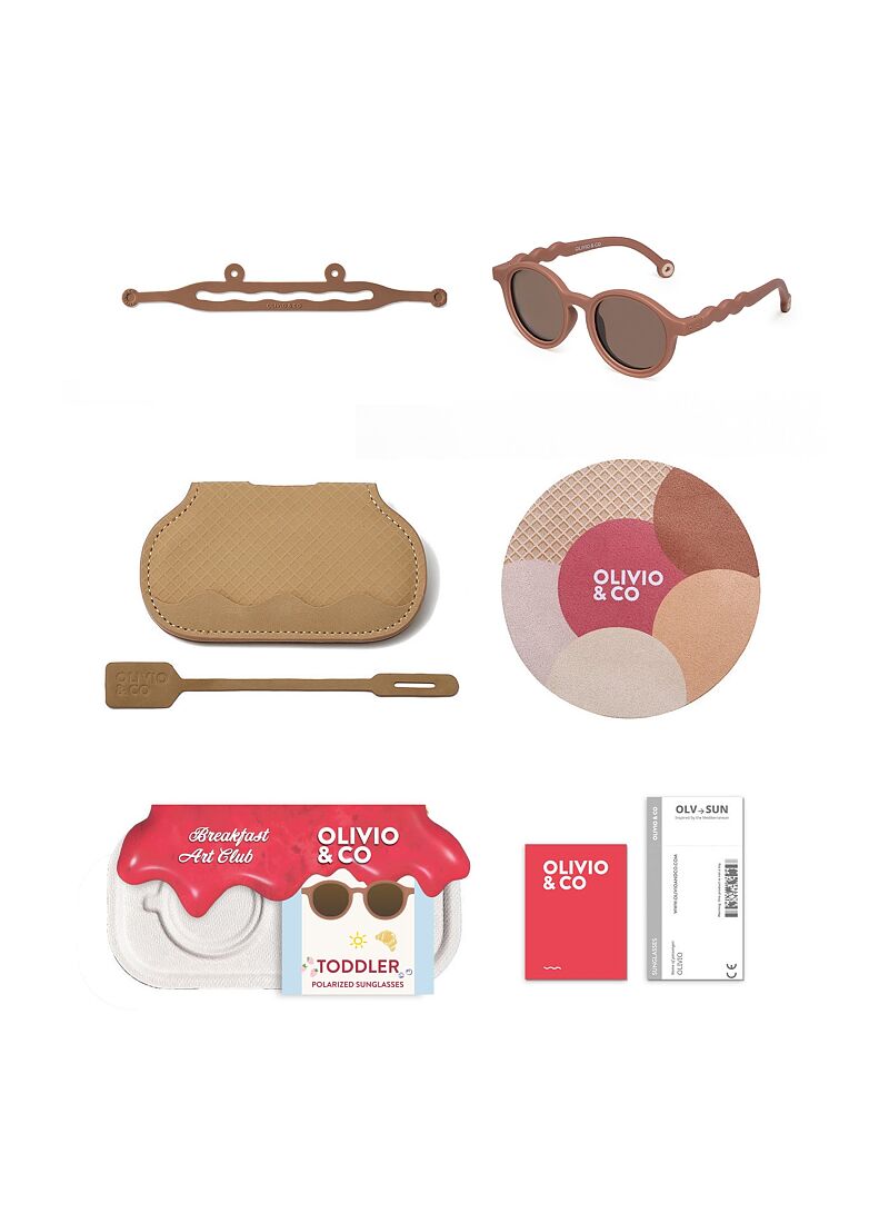 CHILDREN'S SUNGLASSES (18-36M) GELATO SUMMER CHOCOLATE