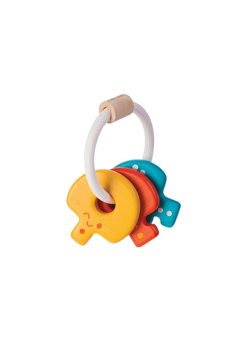 WOODEN RATTLE KEYS