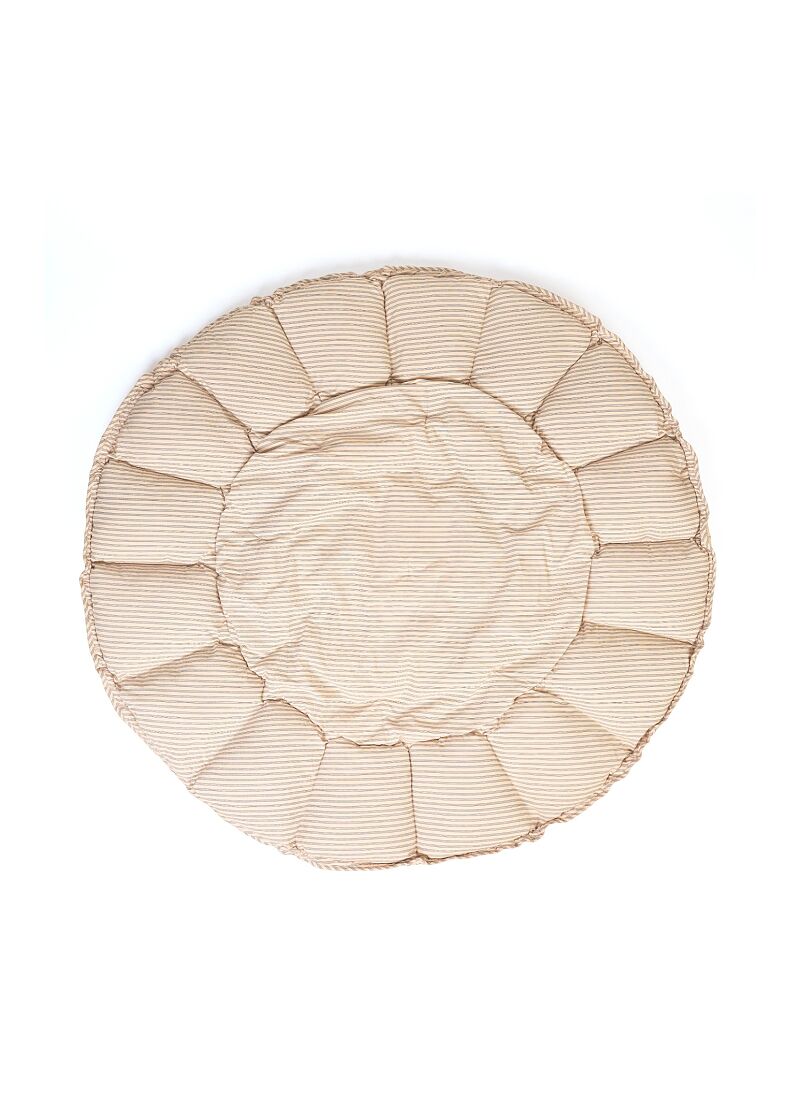 PLAY MAT-BABY NEST BLOOM STRIPES BLUE