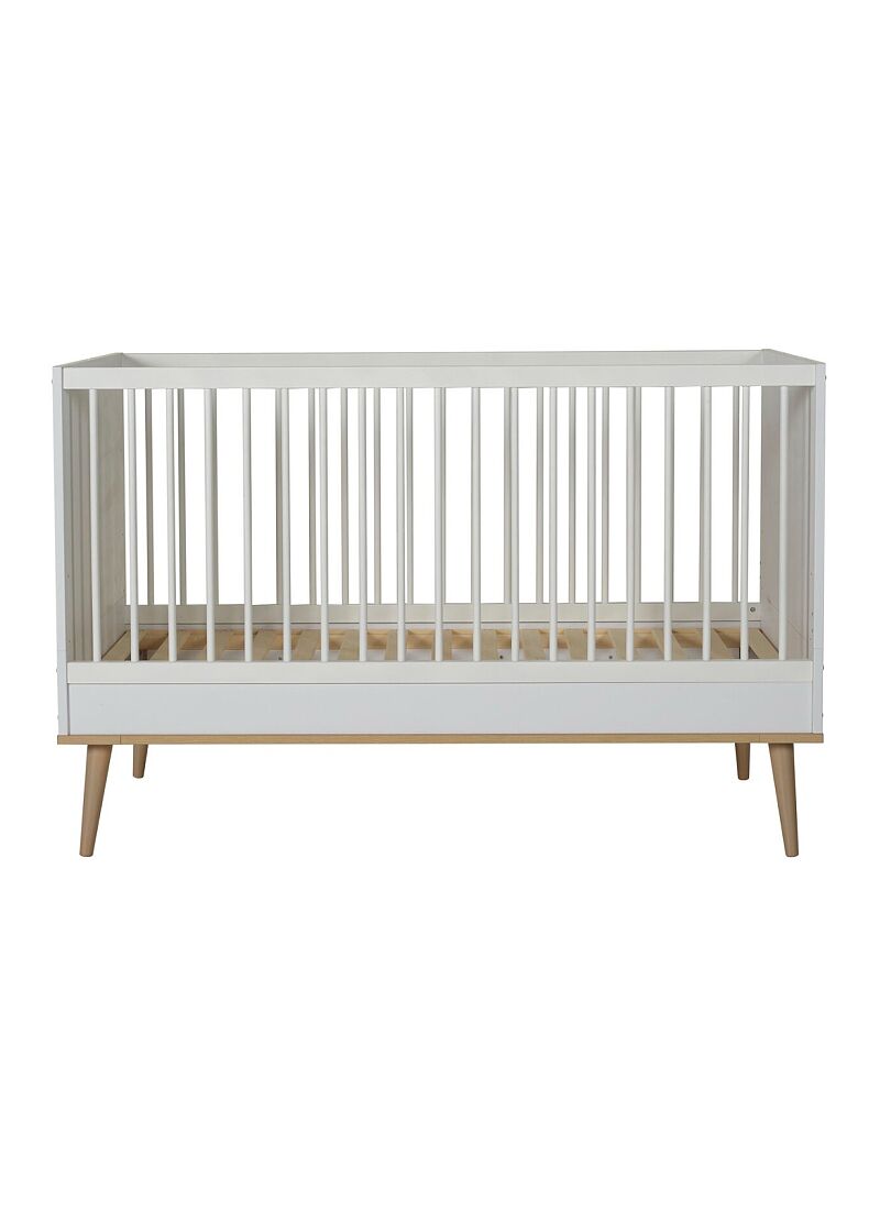CRIB FLOW WHITE & OAK