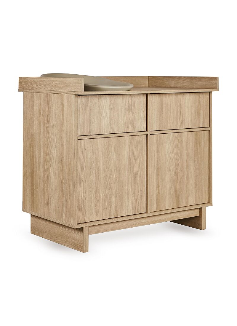 CRIB, DRAWER AND EXTENSION CHANGER UNIT SET KYO HONEY ASH
