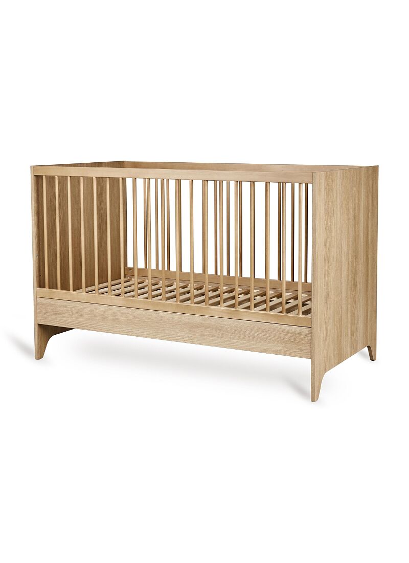 CRIB, DRAWER AND EXTENSION CHANGER UNIT SET TSUGI HONEY ASH