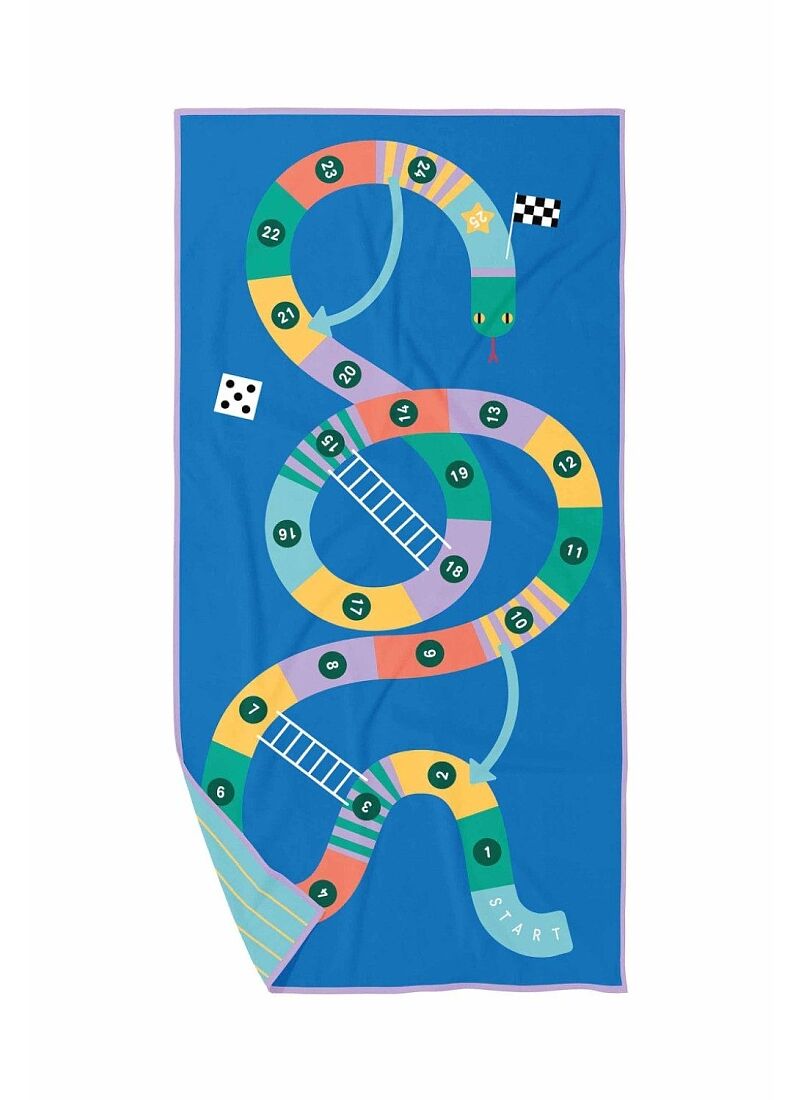 CHILDREN'S BEACH TOWEL SNAKE