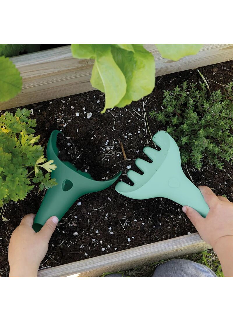 SHOVEL SET RAKI GARDEN GREEN