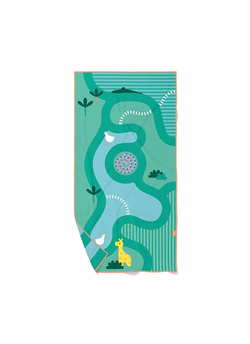 CHILDREN'S BEACH TOWEL SAFARI