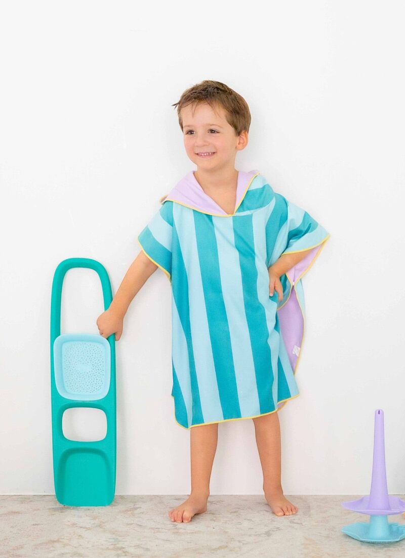 KIDS PONCHO LAGOON