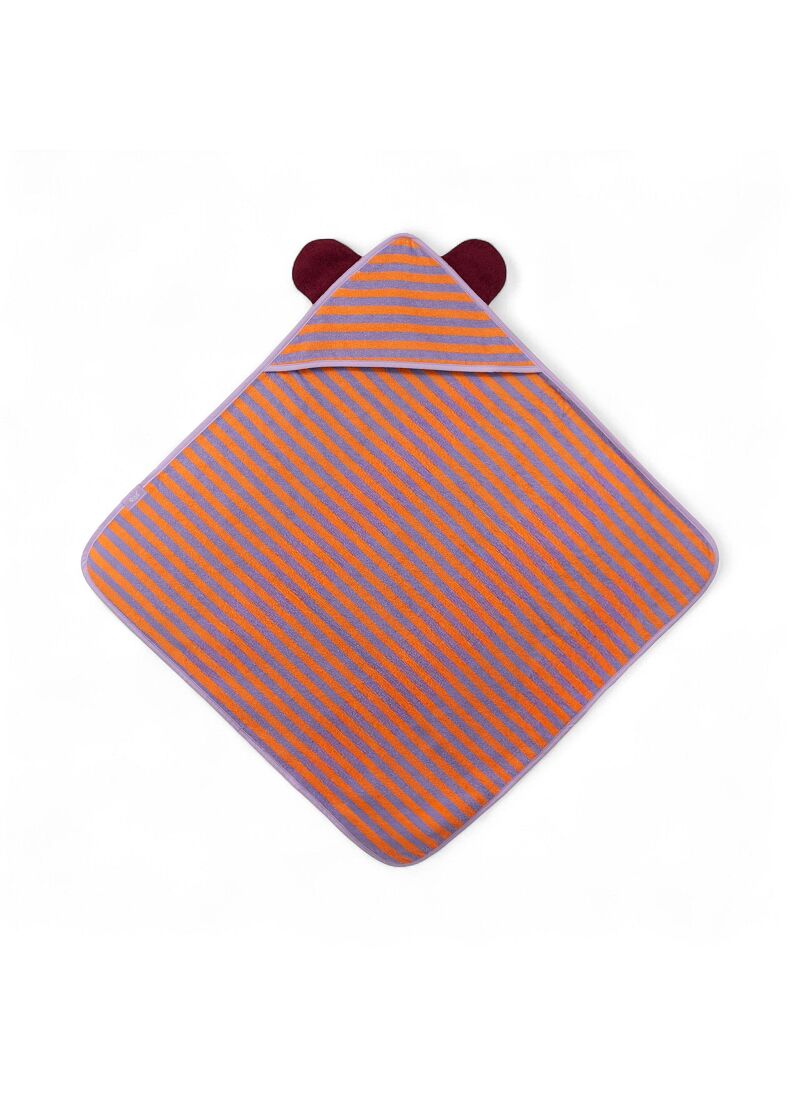 BATHROBE TOWEL TEDDY BEAR LAVENDER