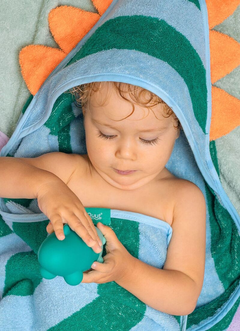 BATHROBE TOWEL DINOSAUR LAGOON