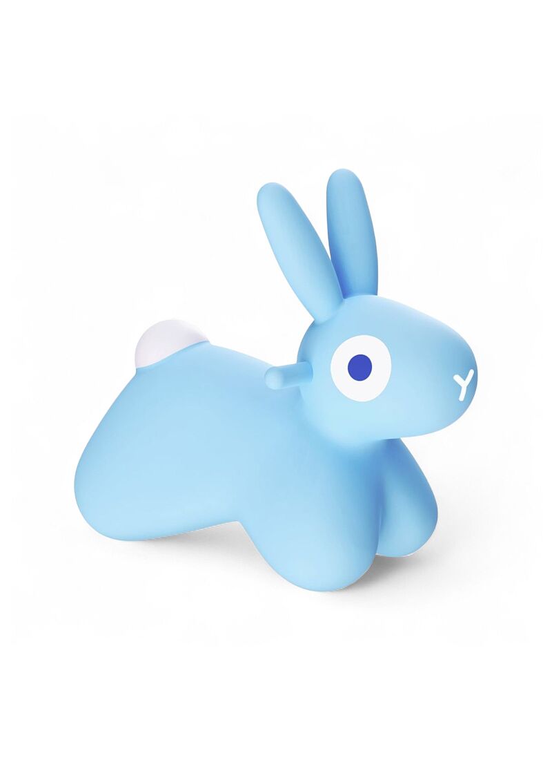 INFLATABLE ANIMAL BUNNY BLUE
