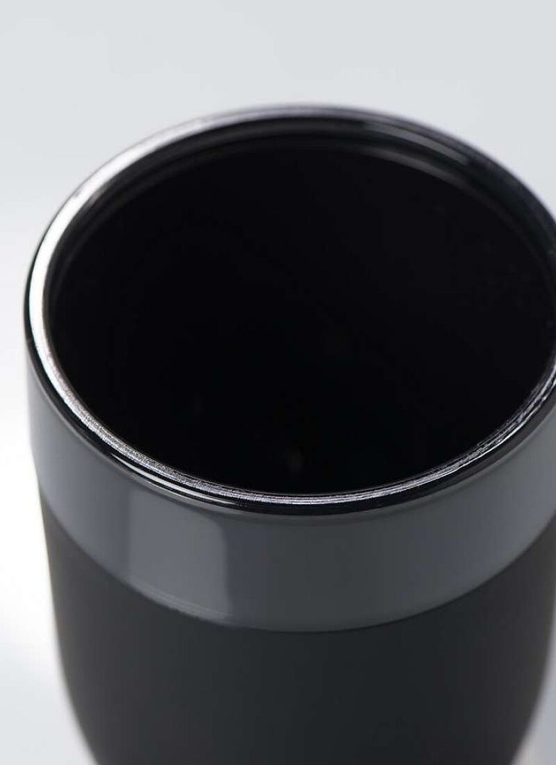 CUP BLOOM BLACK