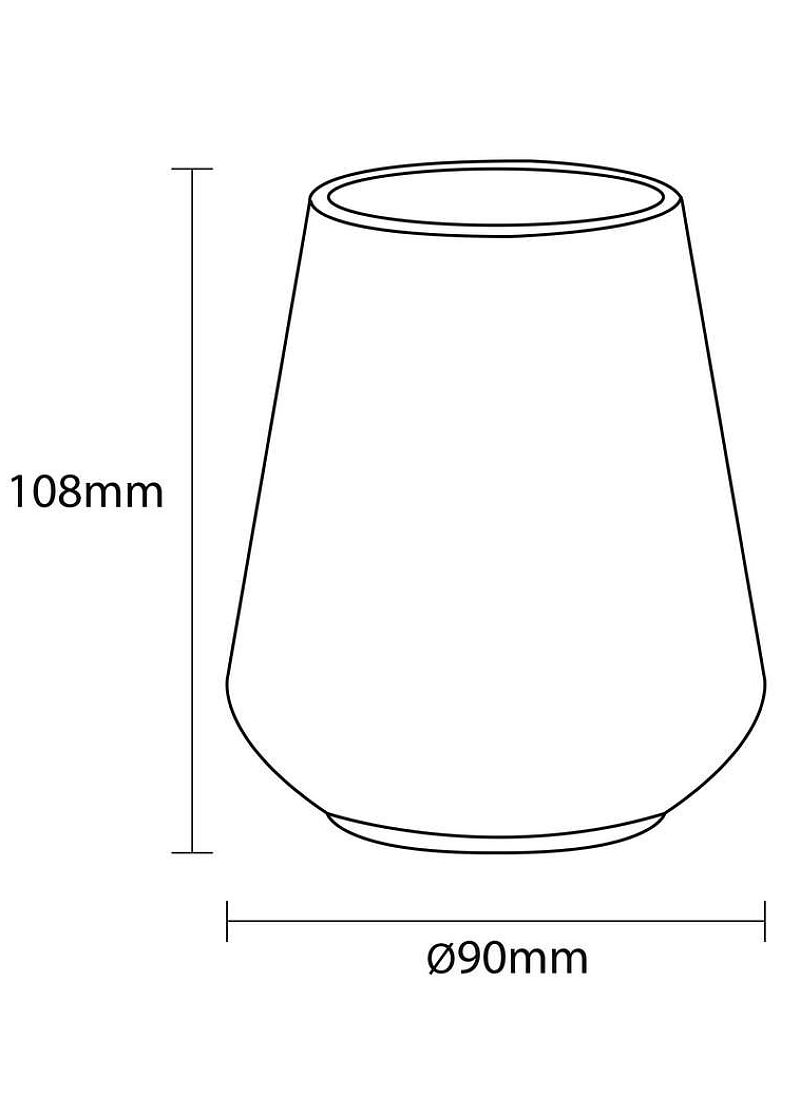 CUP CONICAL GREEN