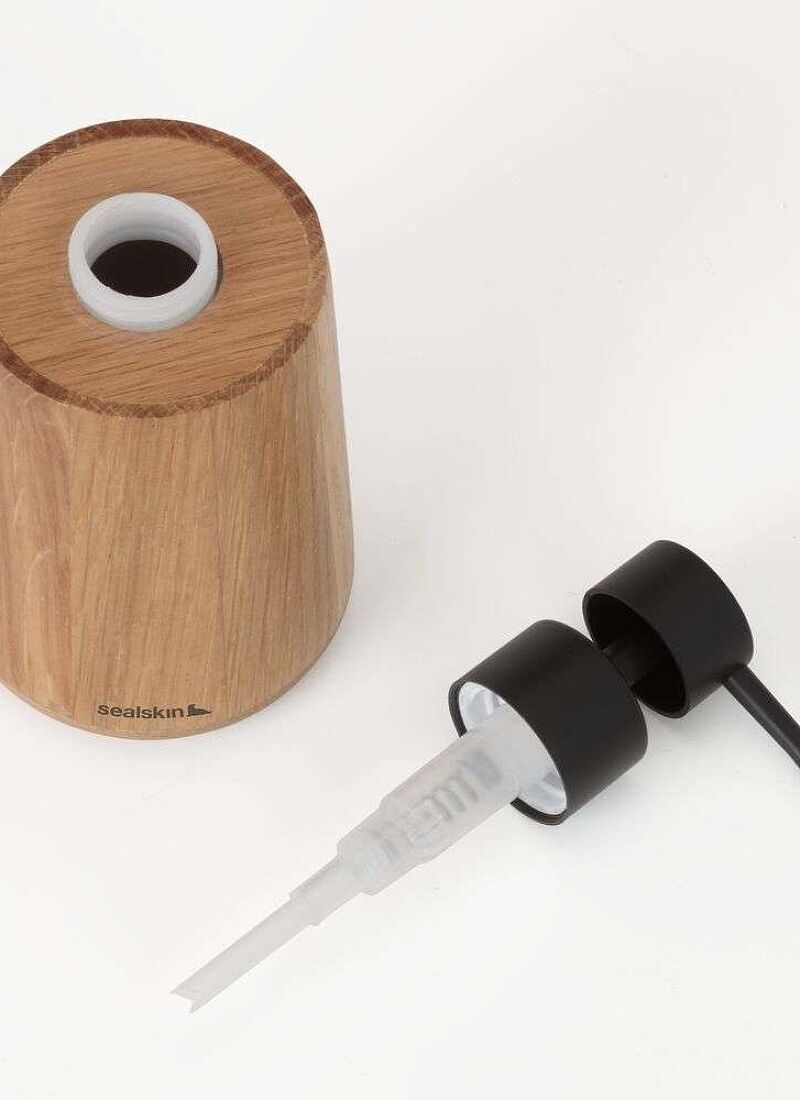SOAP DISPENSER EARTH OAK