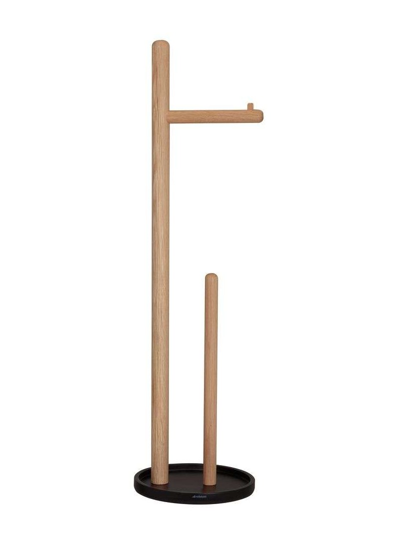 FLOOR-STANDING MAPPING RACK WITH PLACE FOR SPARE ROLLS INDUSTRIAL CHROME