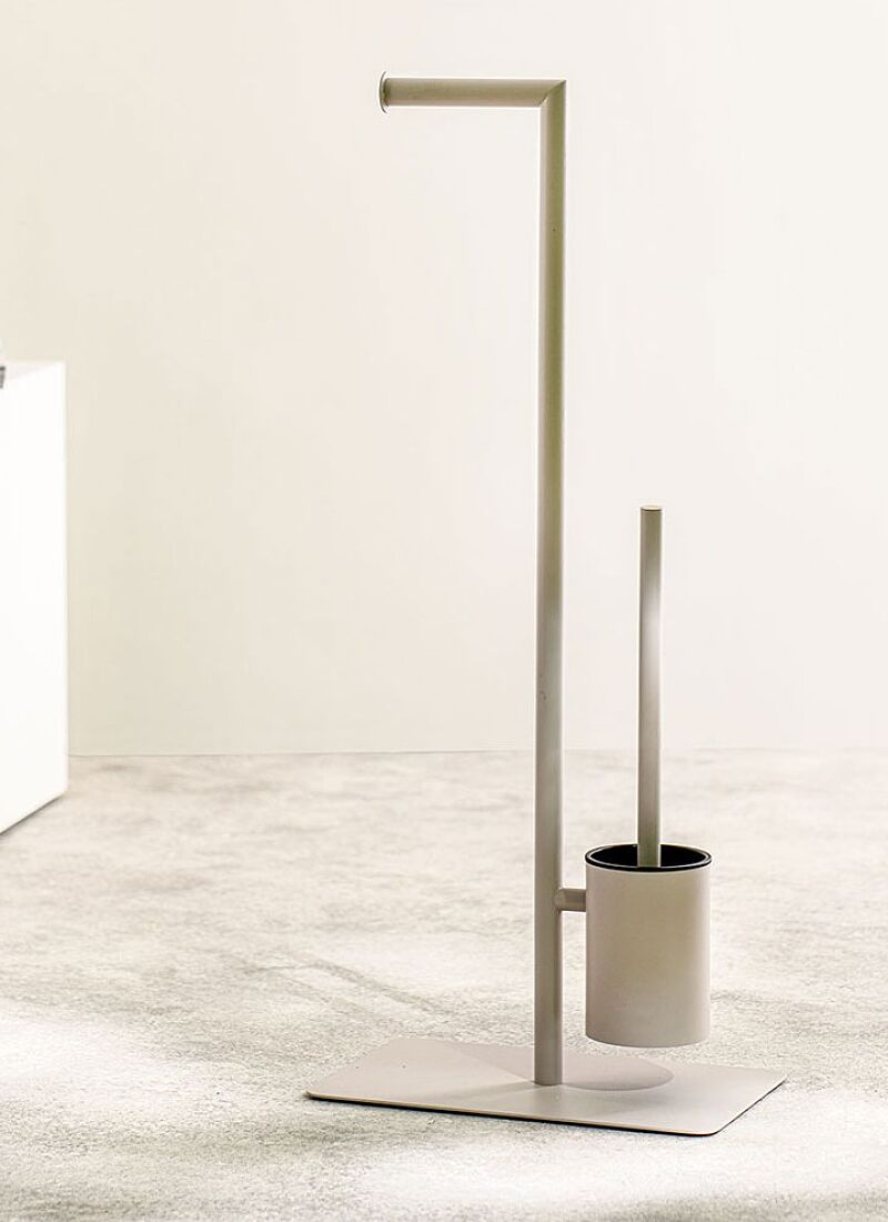 TOILET PAPER STAND & PEGAL BRIX GREIZE