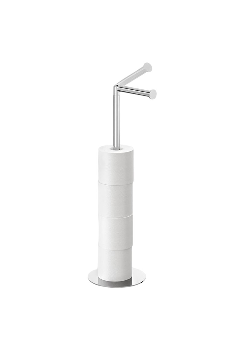 FLOOR-STANDING MAPPING RACK WITH PLACE FOR SPARE ROLLS INDUSTRIAL CHROME