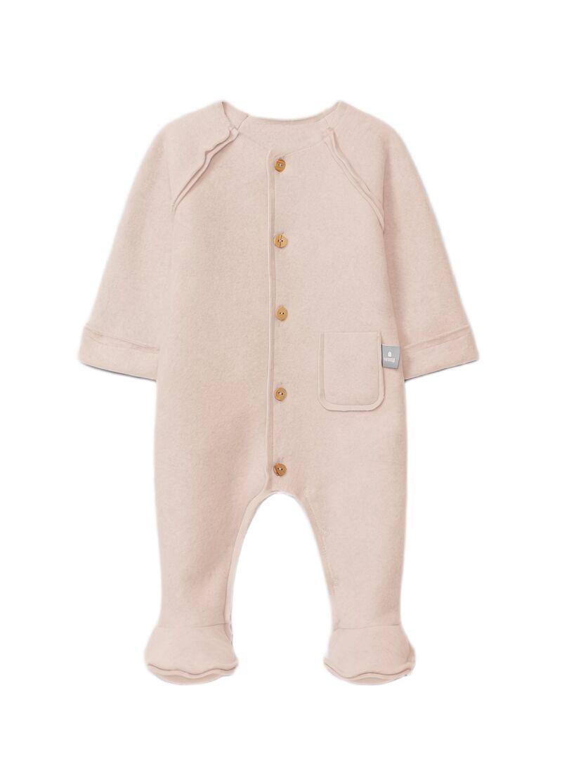 LONG-SLEEVED JUMPSUIT PINK