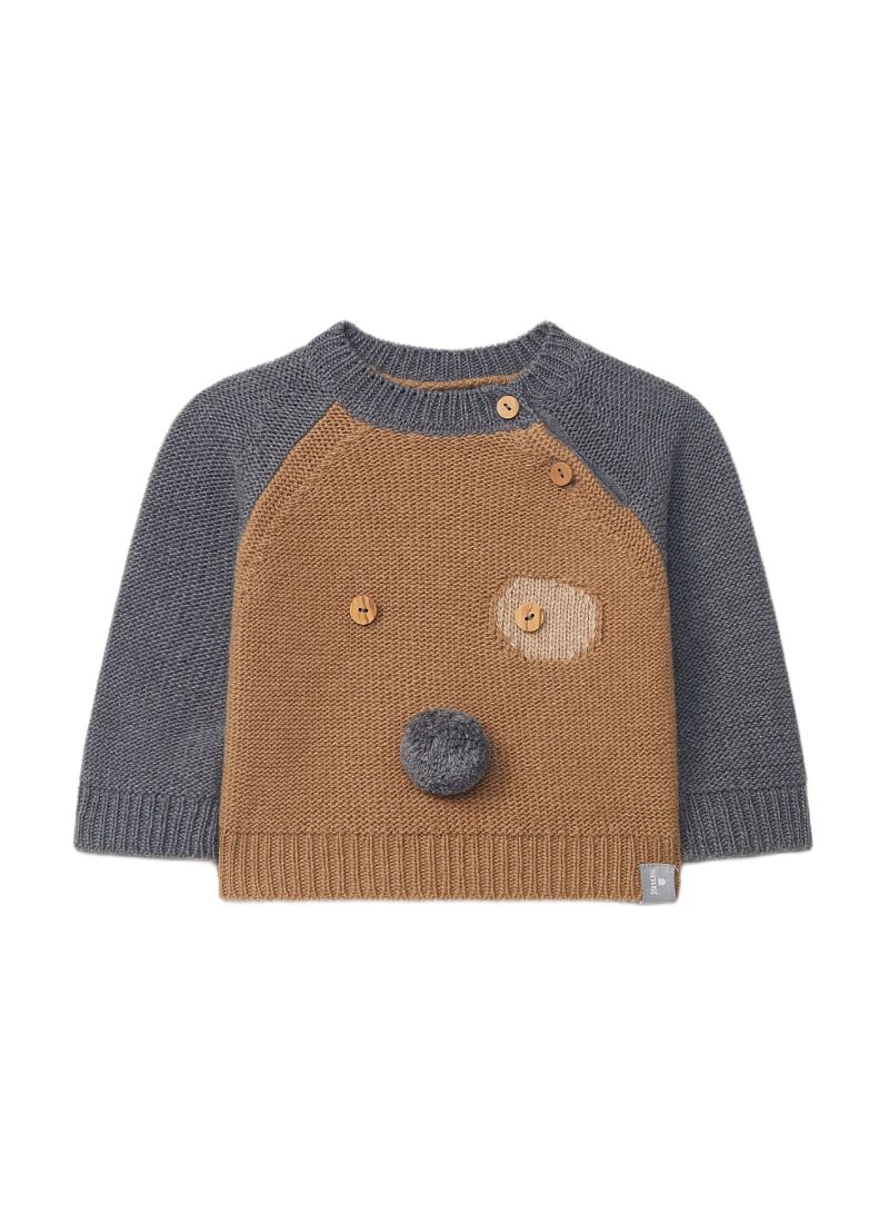 KNITTED JUMBER ALMOND