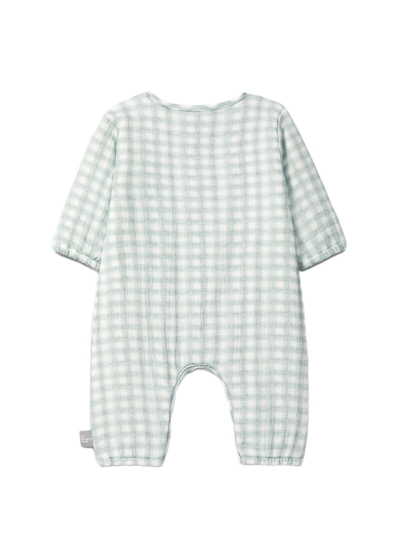 LONG-SLEEVED JUMPSUIT GREEN