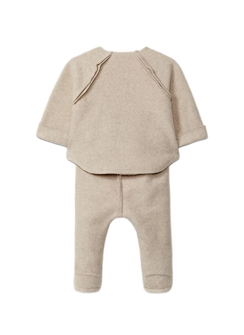 SWEATER AND PANTS BEIGE