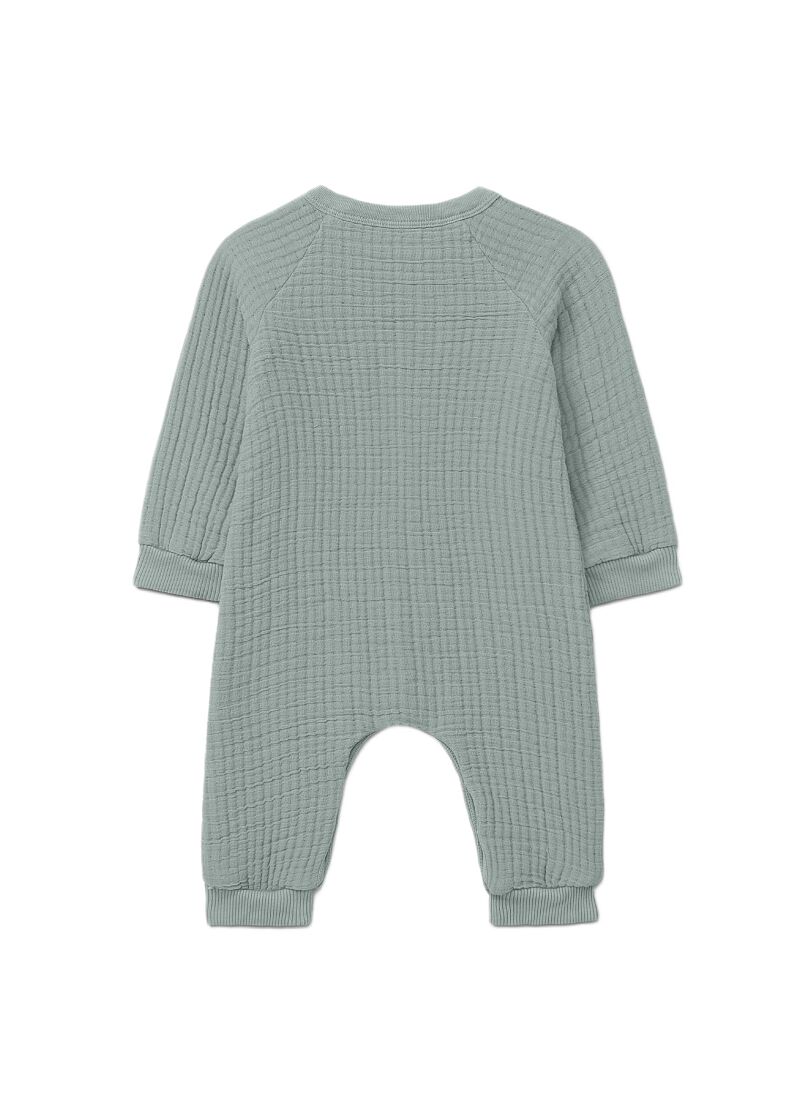 LONG-SLEEVED JUMPSUIT GREEN