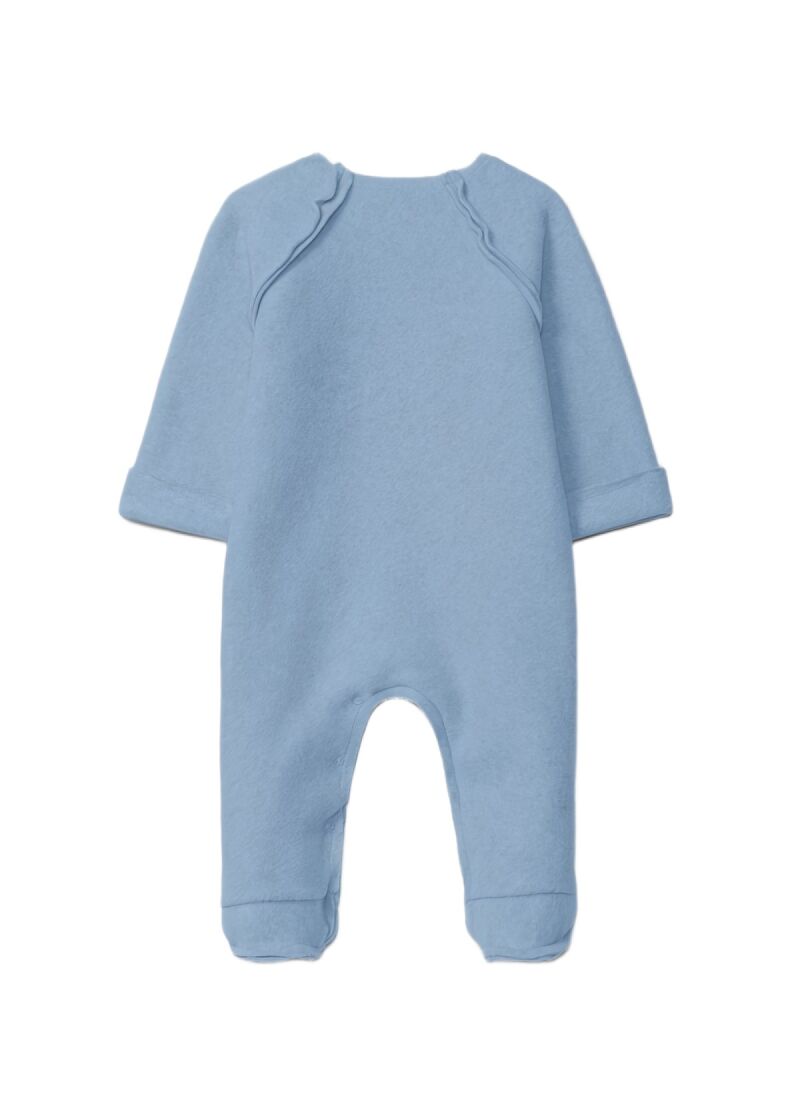 LONG-SLEEVED JUMPSUIT BLUE