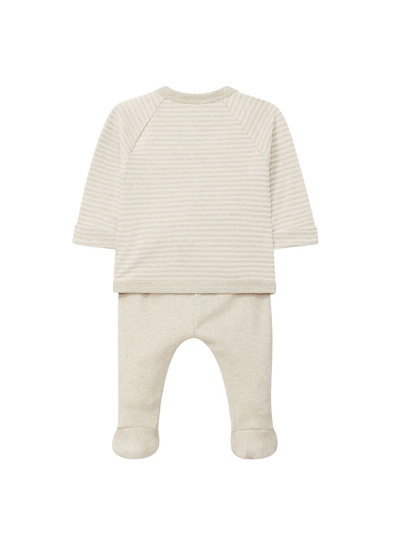 SWEATER PANTS AND HAT SET NATURAL