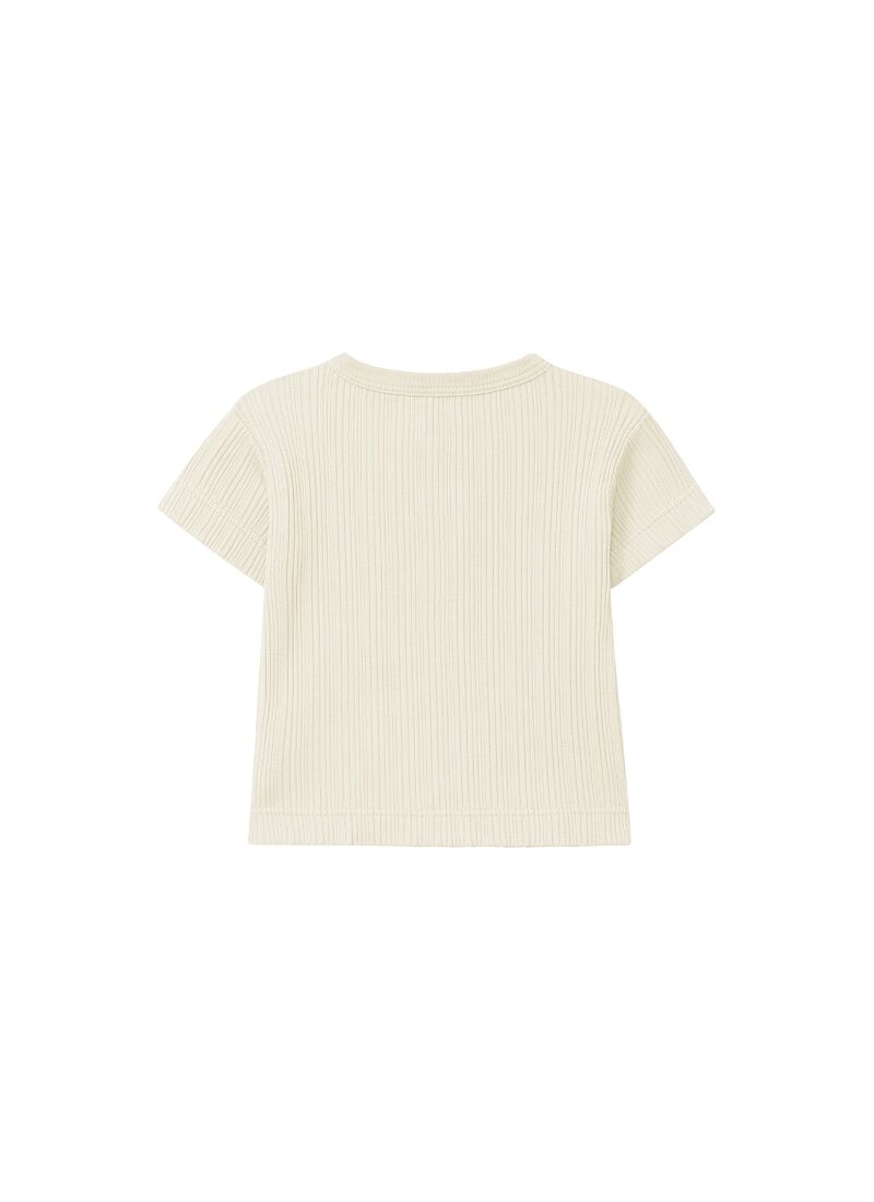 ORGANIC COTTON COTTON SHORTSLEEVE T-SHIRT NATURAL