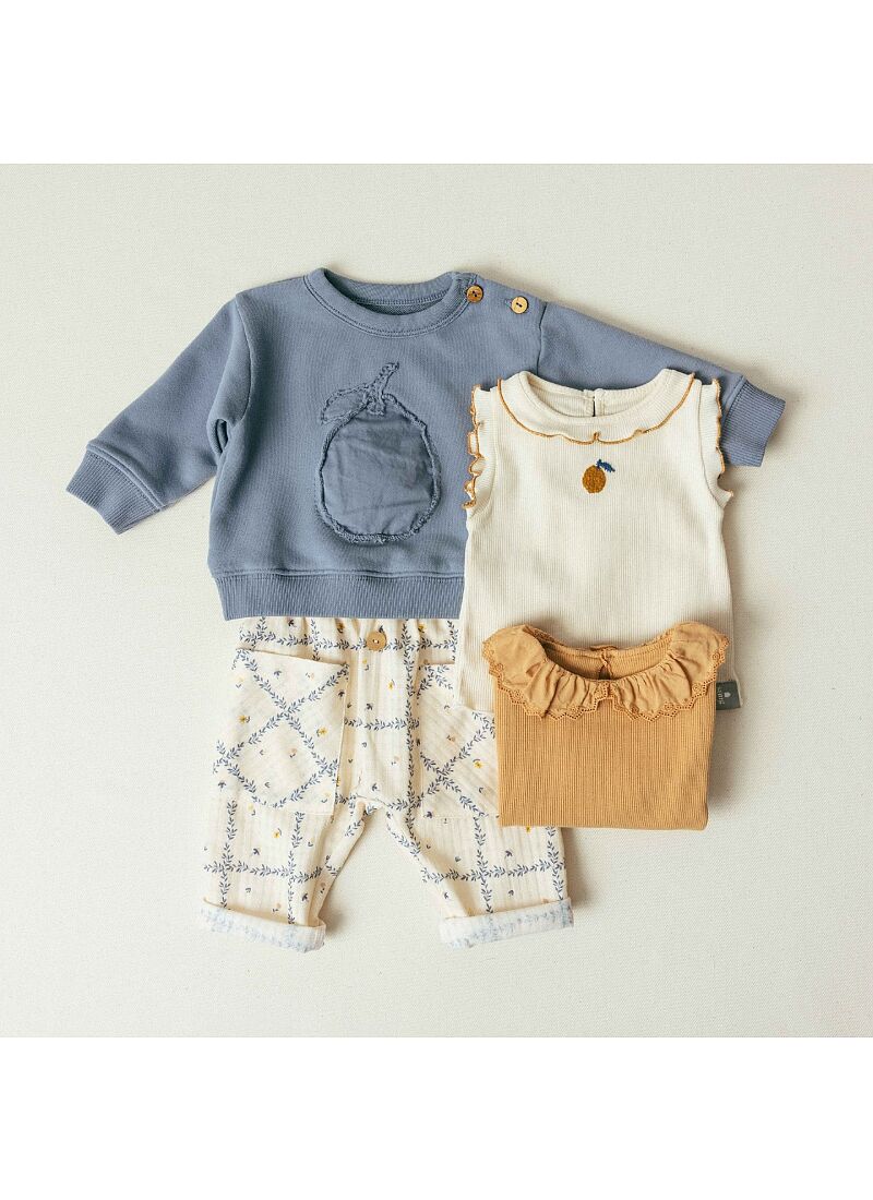 COTTON PANTS INDIGO