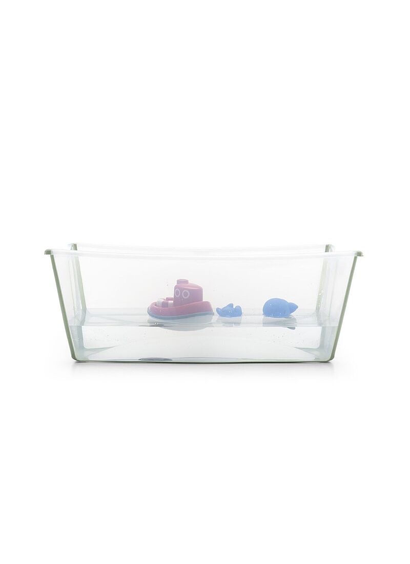 FLEXI BATH X-LARGE TRANSPARENT GREEN