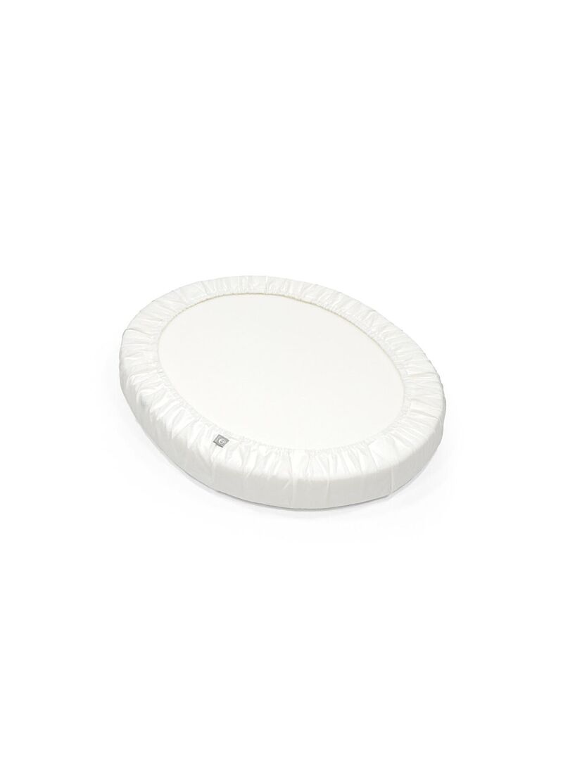CRADDLE FITTED SHEET SLEEPI V3 MINI WHITE