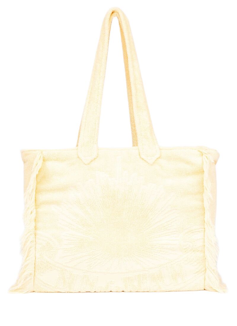 TERRY BEACH BAG VANILLA