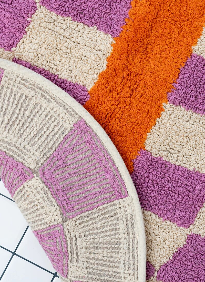 RUG RITA MAGENTA (50X75)