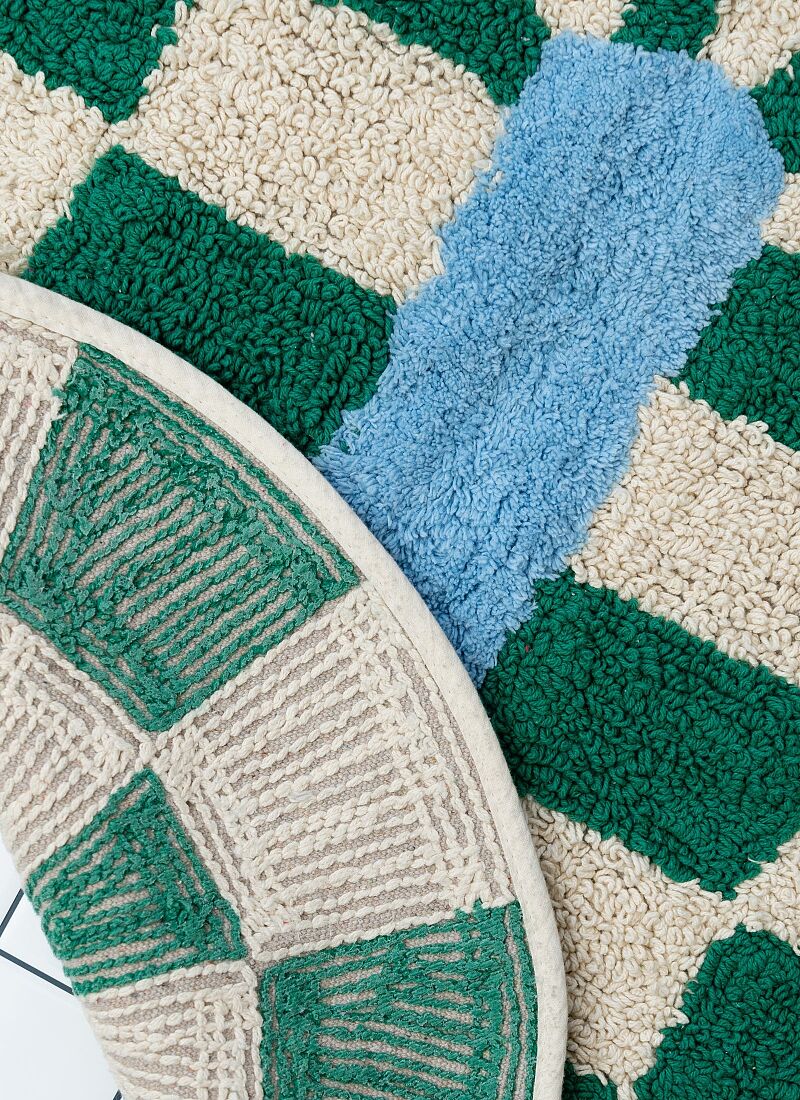 RUG RITA GREEN (50X75)