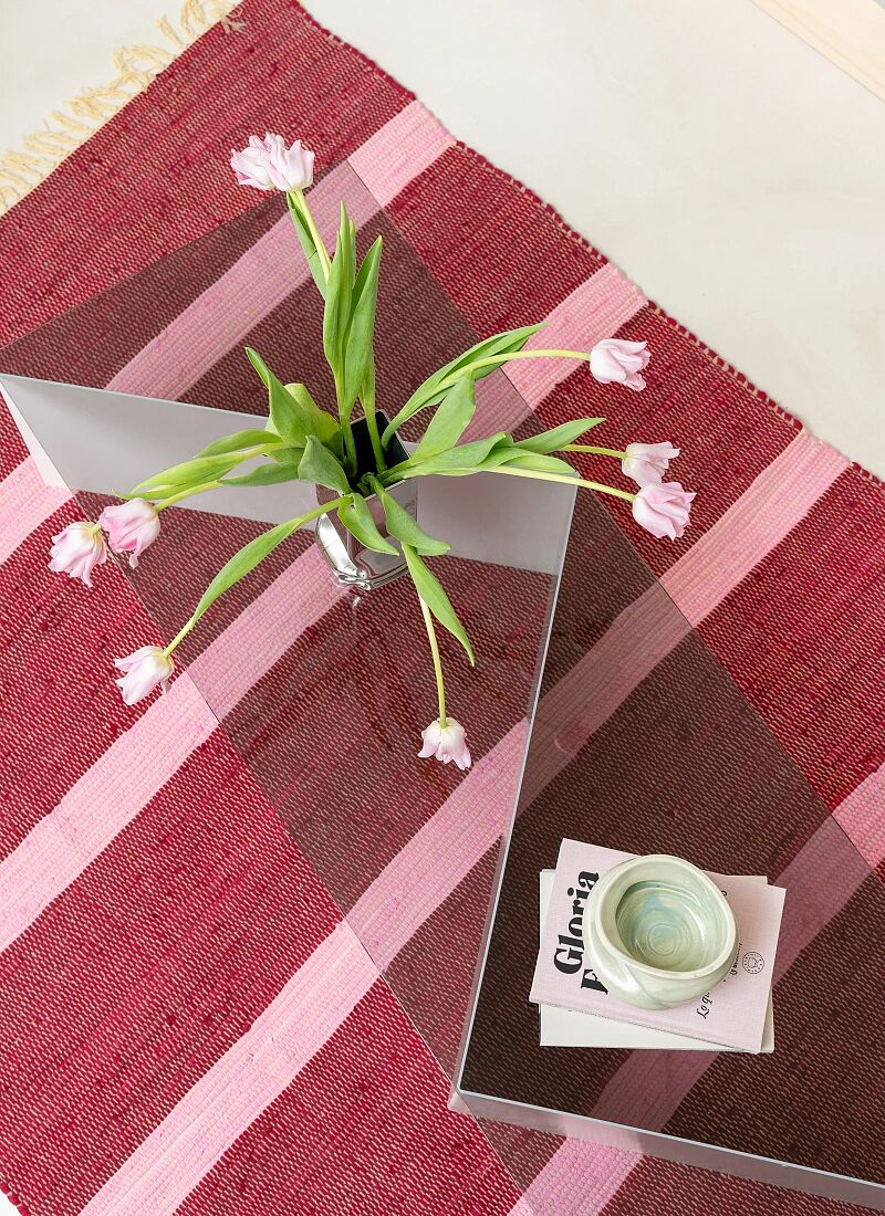 RUG BURGUNDY (60X90)