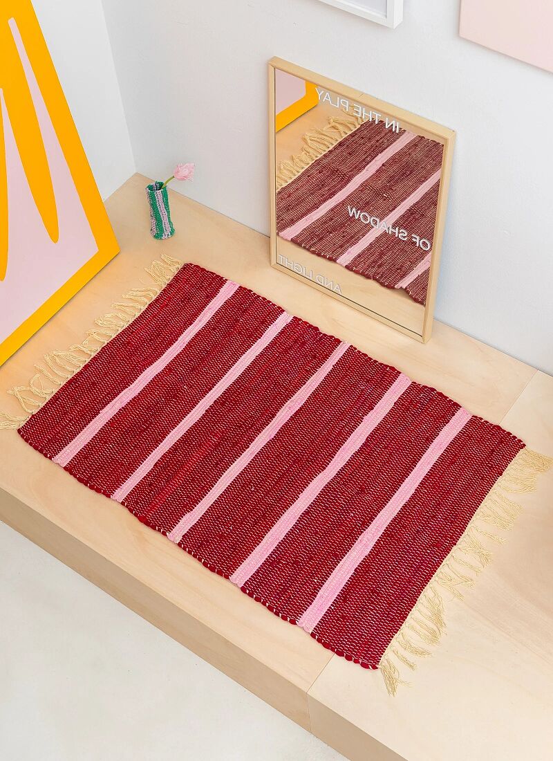 RUG BURGUNDY (60X90)