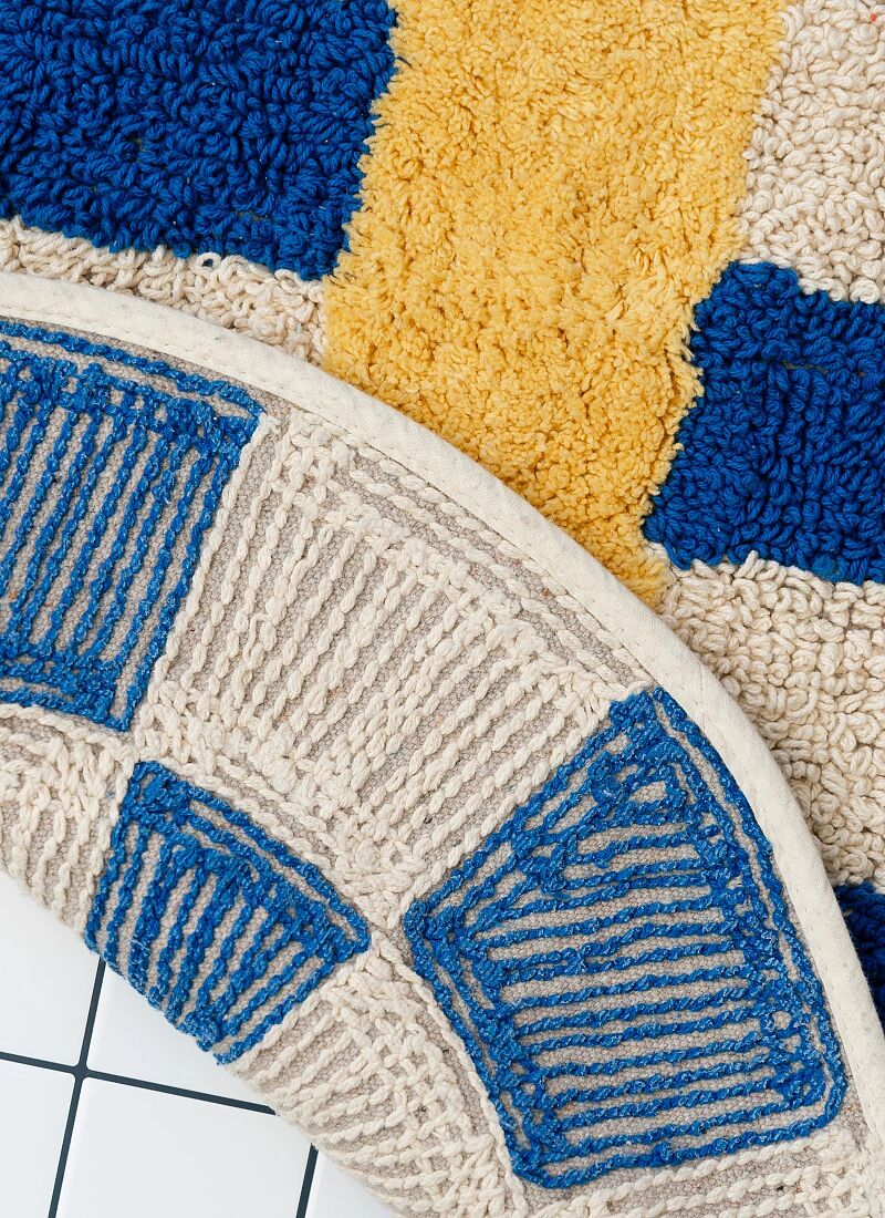 RUG RITA BLUE (50X75)