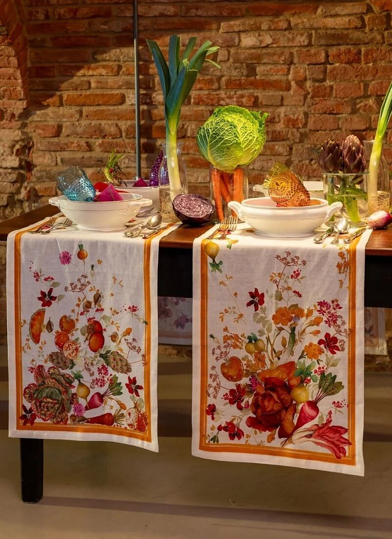 RUNNER LINEN HORTUS