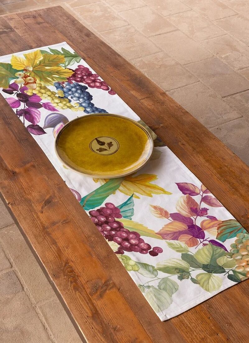 RUNNER LINEN VINDEMIA