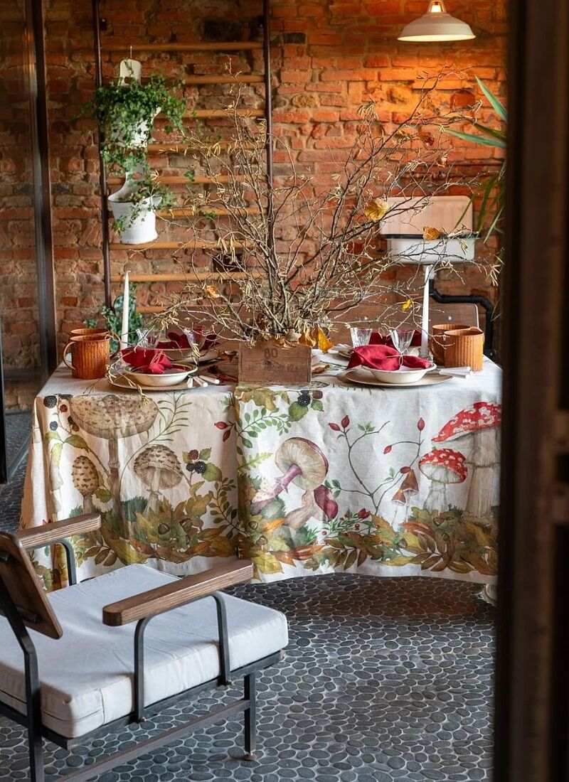 LINEN TABLECLOTH GRIFOLA