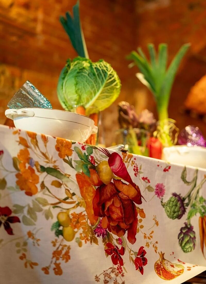 LINEN TABLECLOTH HORTUS