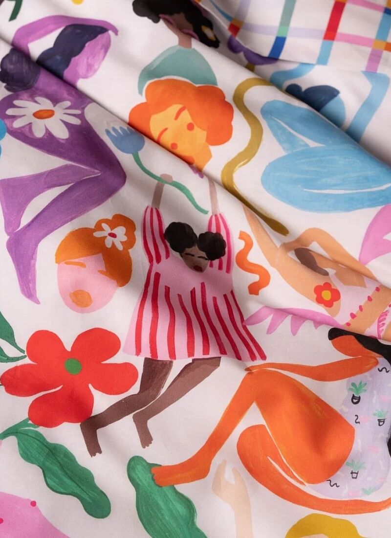DUVET COVER MULIERES