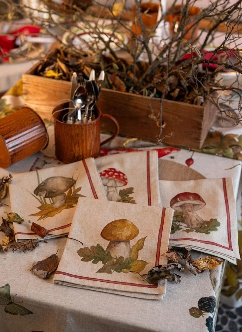 LINEN NAPKINS (4PCS) GRIFOLA