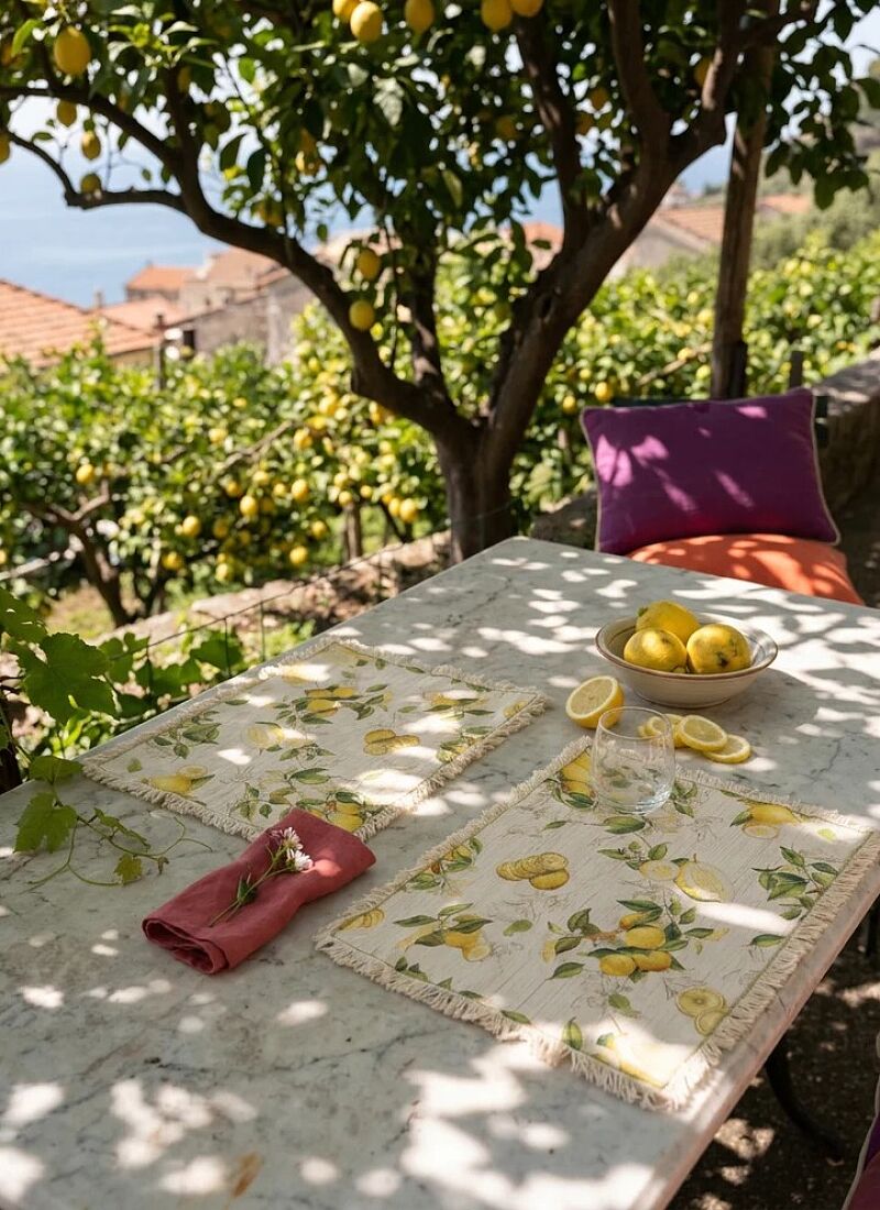 PLACEMAT 2PCS LIMONCELLO