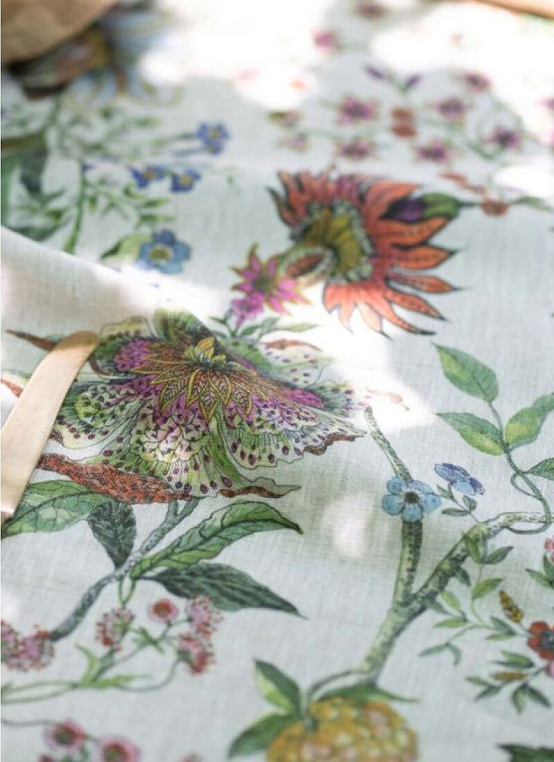 LINEN TABLECLOTH BILOBA