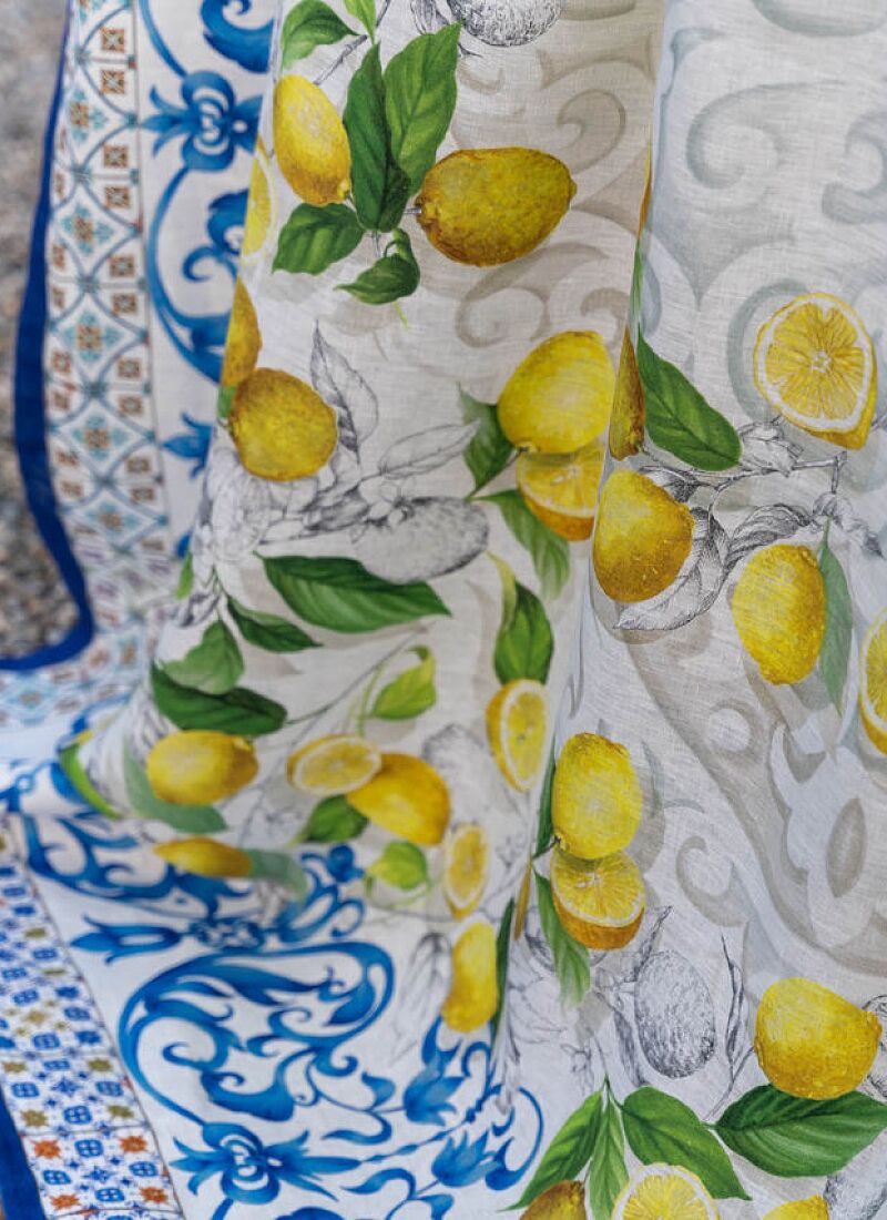 LINEN TABLECLOTH CETARA