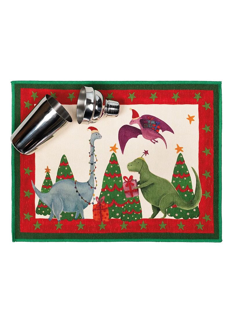PLACEMAT 2PCS JURASSICXMAS